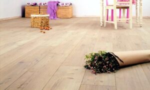 What are the care tips for laminate flooring?