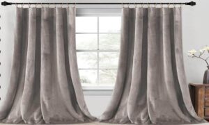 Velvet curtains and their exclusive features